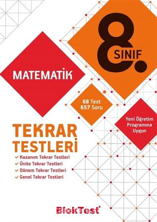 8. Sınıf Matematik Tekrar Testleri