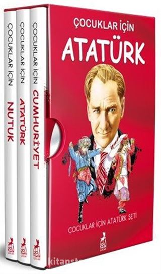 Çocuklar İçin Atatürk Seti (3 Kitap)