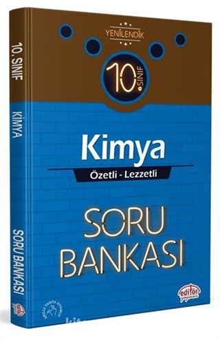 10. Sınıf Kimya Soru Bankası Özetli Lezzetli