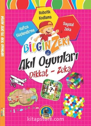 Bilgin Zeki ile Akıl Oyunları (Pembe Kitap)