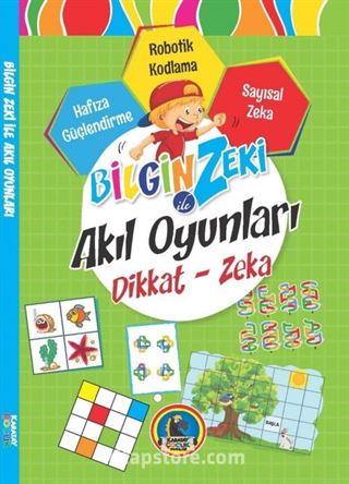 Bilgin Zeki ile Akıl Oyunları (Yeşil Kitap)