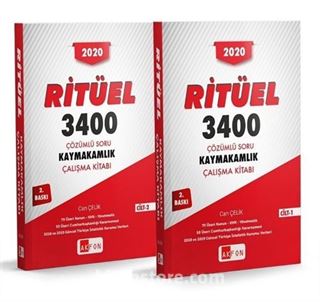 Ritüel Kaymakamlık Çalışma Kitabı 3400 Çözümlü Soru 2020