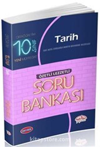 10. Sınıf Tarih Soru Bankası Özetli Lezzetli