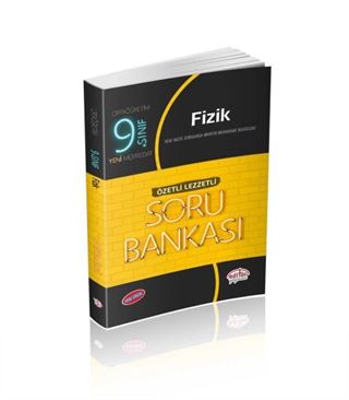 9. Sınıf Fizik Soru Bankası Özetli Lezzetli