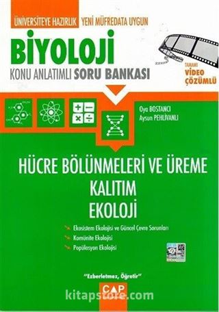 Biyoloji Hücre Bölünmeleri ve Üreme Kalıtım Ekoloji