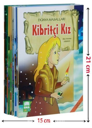 Dünya Masalları Seti (10 Kitap Takım - Küçük Boy)