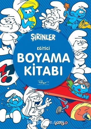 Şirinler Eğitici Boyama Kitabı