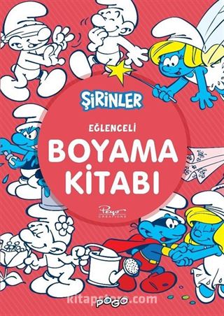 Şirinler Eğlenceli Boyama Kitabı