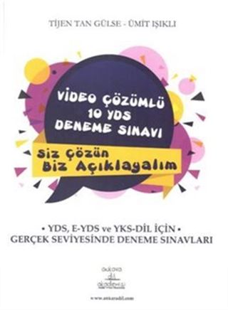 Video Çözümlü 10 YDS Deneme Sınavı