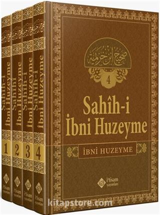 Sahihi İbni Huzeyme (4 Cilt Takım)