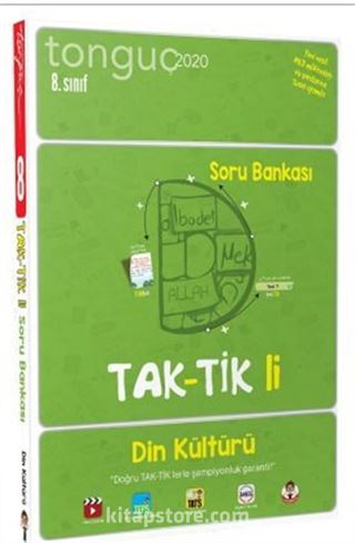 8. Sınıf Din Kültürü ve Ahlak Bilgisi Taktikli Soru Bankası