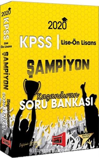 2020 KPSS Lise-Ön Lisans Genel Yetenek Genel Kültür Şampiyon Kazandıran Soru Bankası