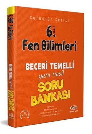 6. Sınıf Garantör Fen Bilimleri Soru Bankası