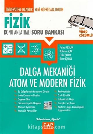 Fizik Dalga Mekaniği Atom ve Modern Fizik Konu Anlatımlı Soru Bankası