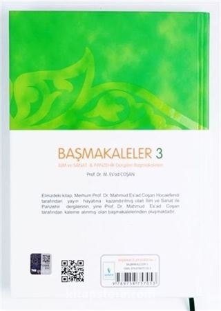 Başmakaleler 3 - İlim Sanat ve Panzehir Dergileri Başmakaleleri