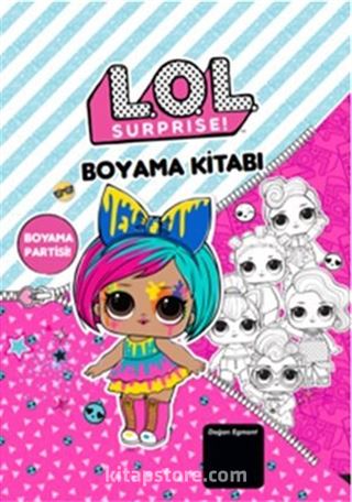 Lol Surprise! Boyama Partisi Boyama Kitabı