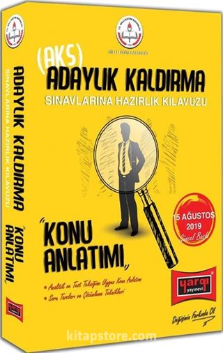 MEB Adaylık Kaldırma (AKS) Sınavlarına Hazırlık Kılavuzu Konu Anlatımı