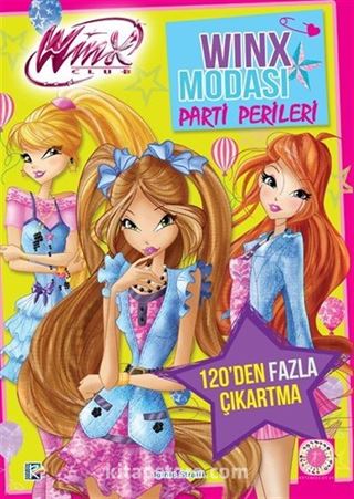 Winx Club Parti Perileri / 120'den Fazla Sihirli Çıkartma!