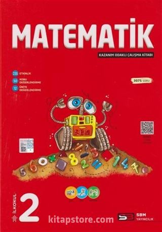 2. Sınıf Matematik Kazanım Odaklı Çalışma Kitabı