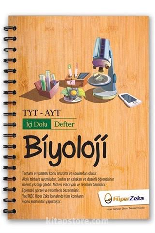 TYT-AYT Biyoloji İçi Dolu Defter