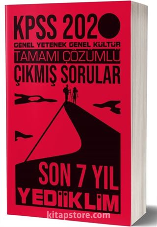 2020 KPSS Genel Yetenek Genel Kültür Son 7 Yıl Tamamı Çözümlü Çıkmış Sorular