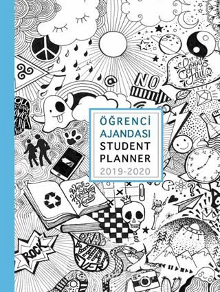 Emojis Student Planner 2019-2020 Öğrenci Ajandası (Kod:3053)