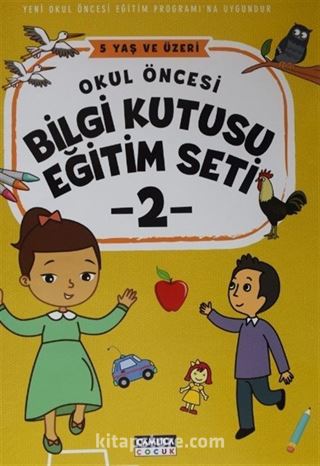 Okul Öncesi Bilgi Kutusu Eğitim Seti (5 Yaş ve Üzeri) (2. Kitap)