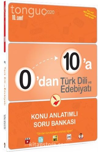 0'dan 10'a Türk Dili ve Edebiyatı Konu Anlatımlı Soru Bankası