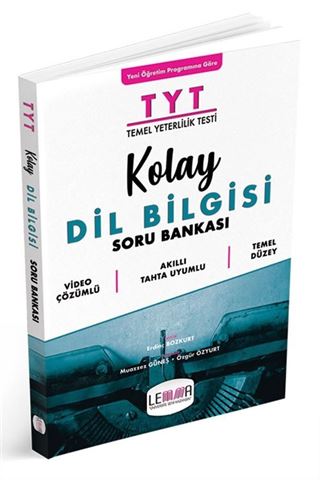 TYT Kolay Dil Bilgisi Soru Bankası