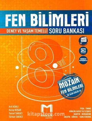 8. Sınıf Fen Bilimleri Soru Bankası