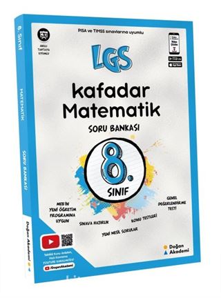 8.Sınıf LGS Kafadar Matematik Soru Bankası