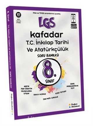 8.Sınıf LGS Kafadar T.C. İnkılap Tarihi ve Atatürkçülük Soru Bankası