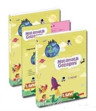 Matematik Gezegeni 1. Sınıf (3 Kitap Takım)