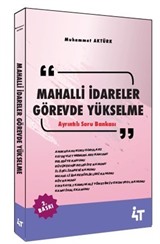 Mahalli İdareler Görevde Yükselme Ayrıntılı Soru Bankası