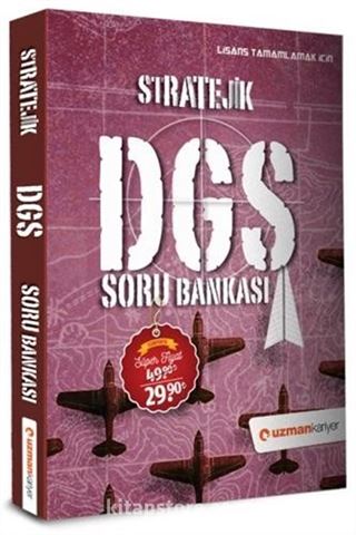 2020 DGS Stratejik Soru Bankası