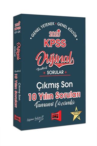 2020 KPSS Genel Yetenek Genel Kültür Orijinal Sorular Fasikül Tamamı Çözümlü Çıkmış Son 10 Yılın Soruları