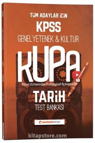 2020 KPSS Tarih Kupa Konu Konu Test Bankası