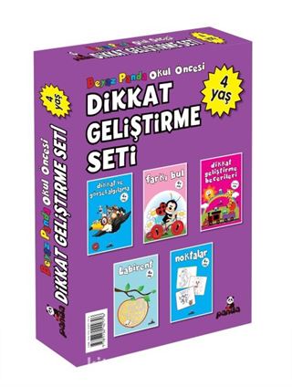 4 Yaş Dikkat Geliştirme Seti