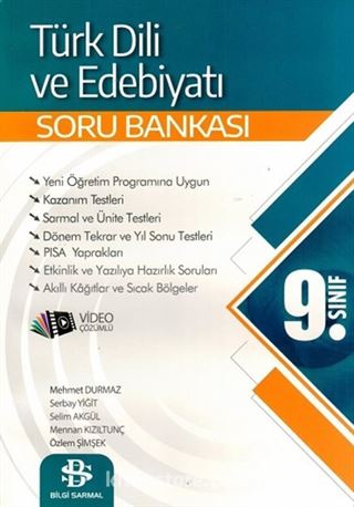 9. Sınıf Türk Dili ve Edebiyatı Soru Bankası