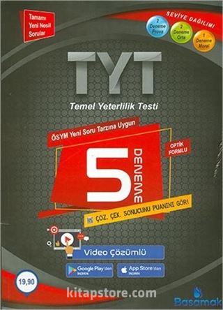 Basamak TYT (5 Deneme Sınavı)