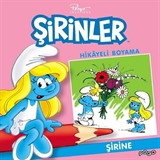 Şirinler Hikayeli Boyama / Şirine