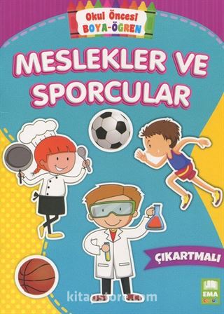 Okul Öncesi Boya Öğren Seti Çıkartmalı (5 Kitap)