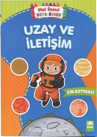 Okul Öncesi Boya Öğren Seti Çıkartmalı (5 Kitap)