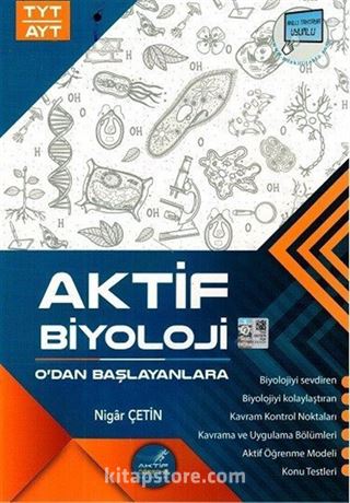 TYT AYT Aktif Biyoloji 0 dan Başlayanlara