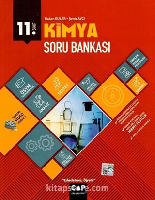 11. Sınıf Anadolu Lisesi Kimya Soru Bankası