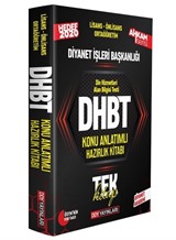 2020 DHBT Ahkam Serisi Tüm Adaylar Konu Anlatımlı Hazırlık Kitabı