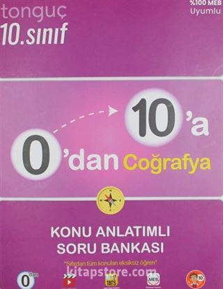 10. Sınıf 0'dan 10'a Coğrafya Konu Anlatımlı Soru Bankası