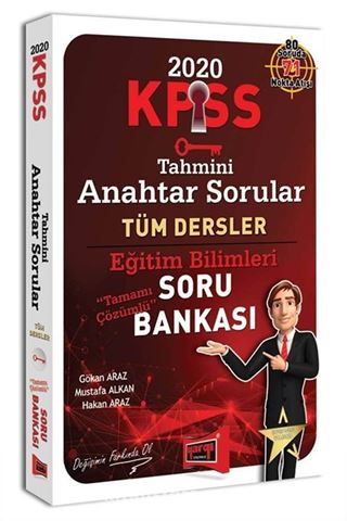 2020 KPSS Eğitim Bilimleri Tahmini Anahtar Sorular Tamamı Çözümlü Soru Bankası