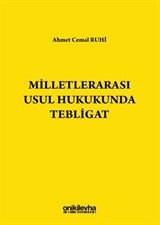 Milletlerarası Usul Hukukunda Tebligat