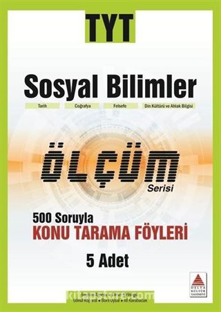 TYT Sosyal Bilimler Konu Tarama Fasikülleri-Ölçüm Serisi